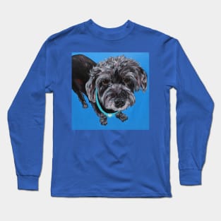 Sammy the Mini Schnauzer Mix Long Sleeve T-Shirt